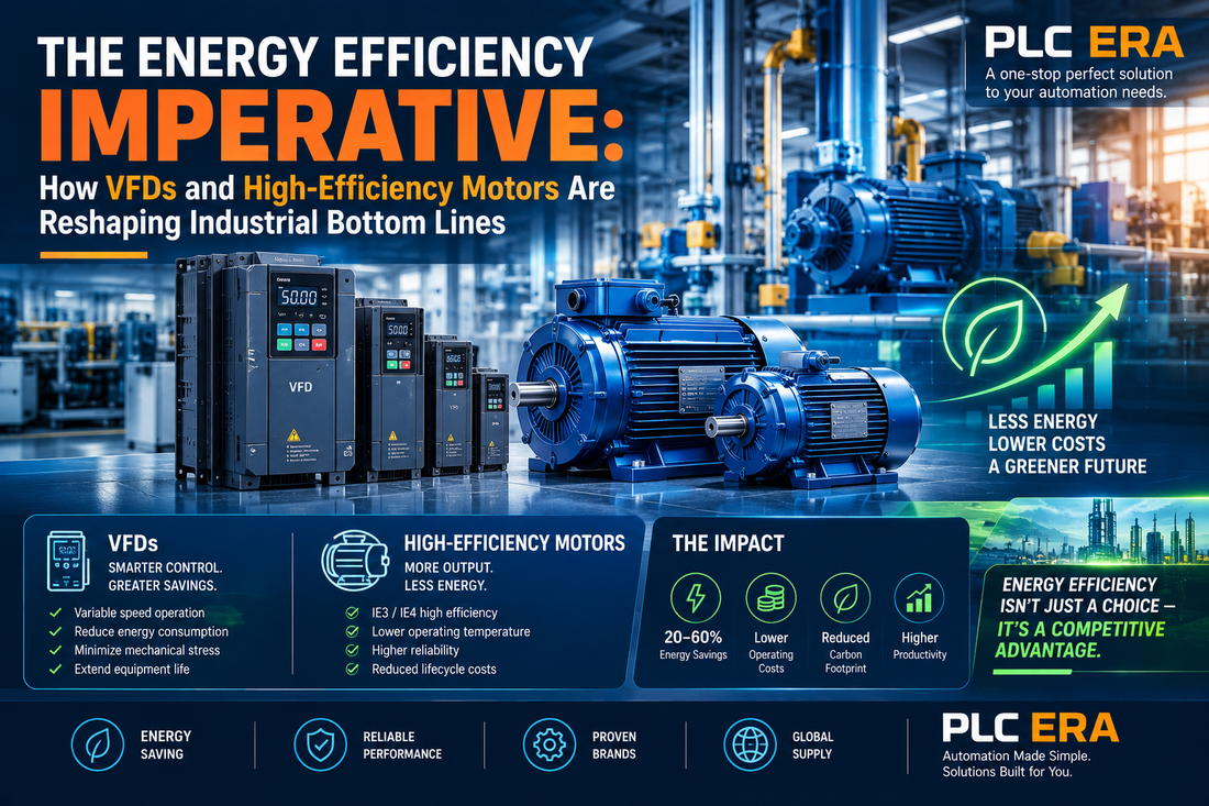 The Energy Efficiency Imperative: How VFDs and High-Efficiency Motors Are Reshaping Industrial Bottom Lines