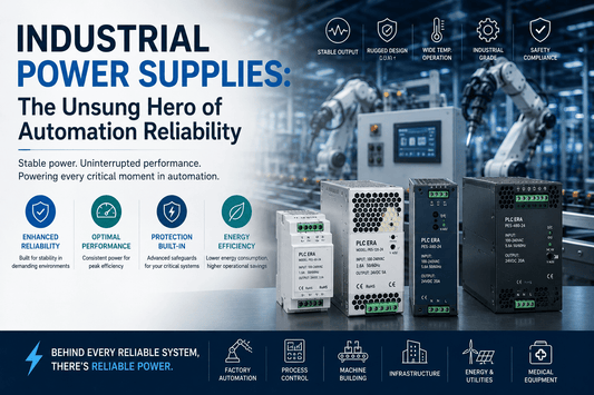 Industrial Power Supplies: The Unsung Hero of Automation Reliability - PLC ERA
