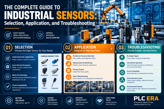 The Complete Guide to Industrial Sensors: Selection, Application, and Troubleshooting - PLC ERA
