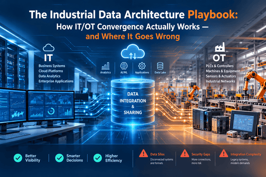 The Industrial Data Architecture Playbook: How IT/OT Convergence Actually Works — and Where It Goes Wrong - PLC ERA