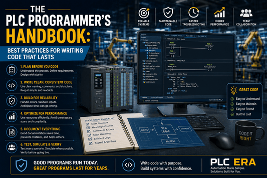 The PLC Programmer's Handbook: Best Practices for Writing Code That Lasts - PLC ERA