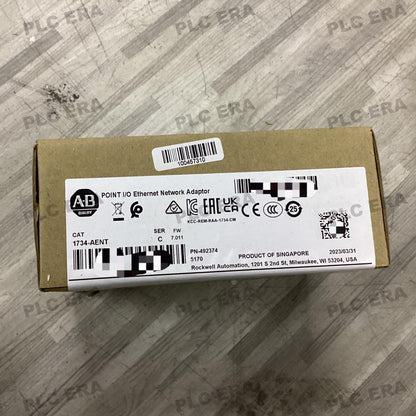 PLC ERA warehouse stocked with Original New Allen-Bradley 1734-AENT and industrial automation modules ready for global shipping