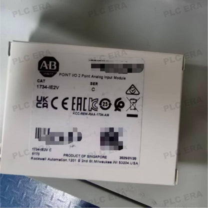 PLC ERA warehouse stocked with Original New Allen-Bradley 1734-IE2V and industrial automation modules ready for global shipping
