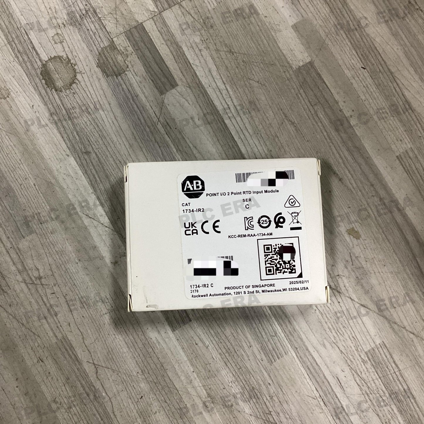 PLC ERA warehouse stocked with Original New Allen-Bradley 1734-IR2 and industrial automation modules ready for global shipping