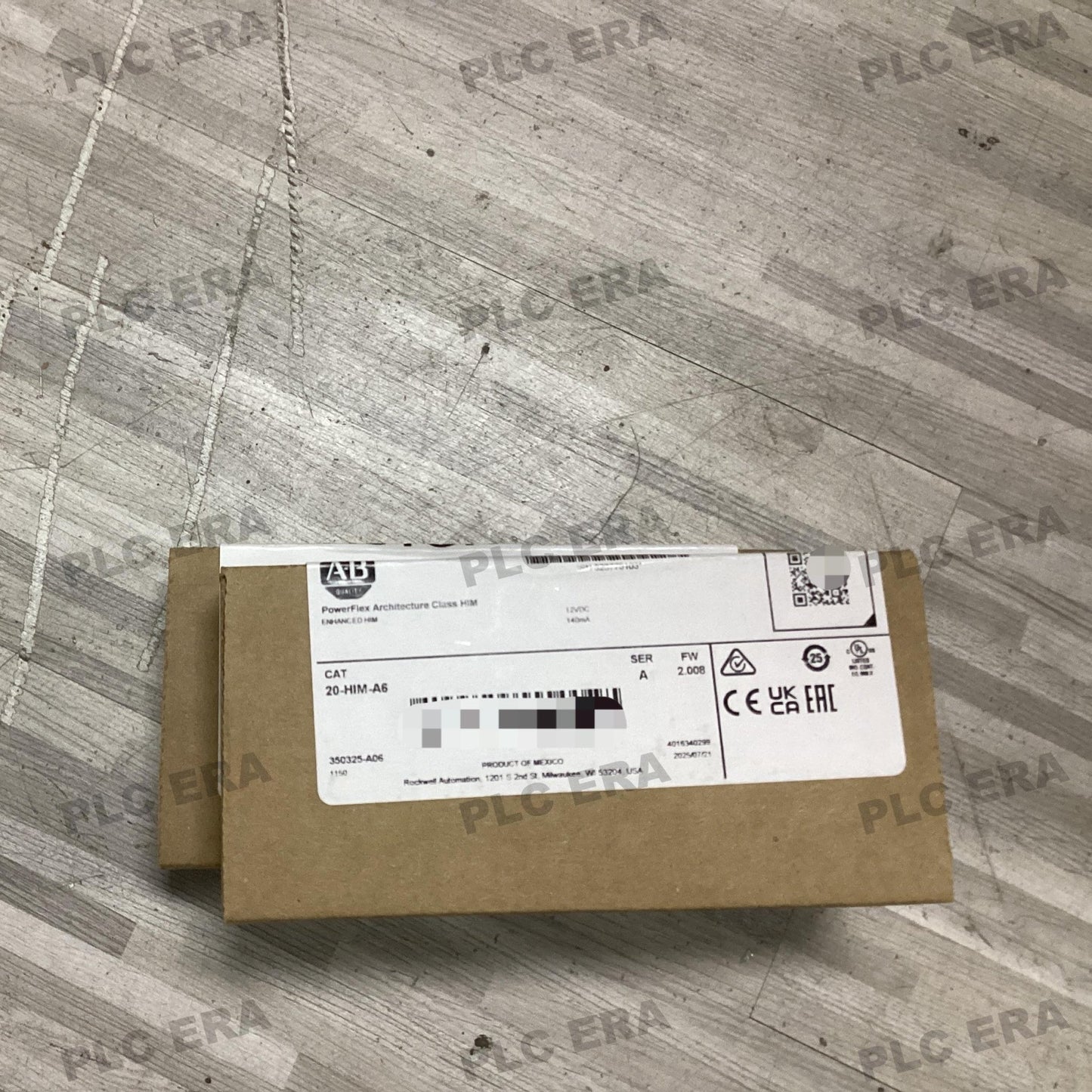 PLC ERA warehouse stocked with Original New Allen-Bradley 20-HIM-A6 and industrial automation modules ready for global shipping
