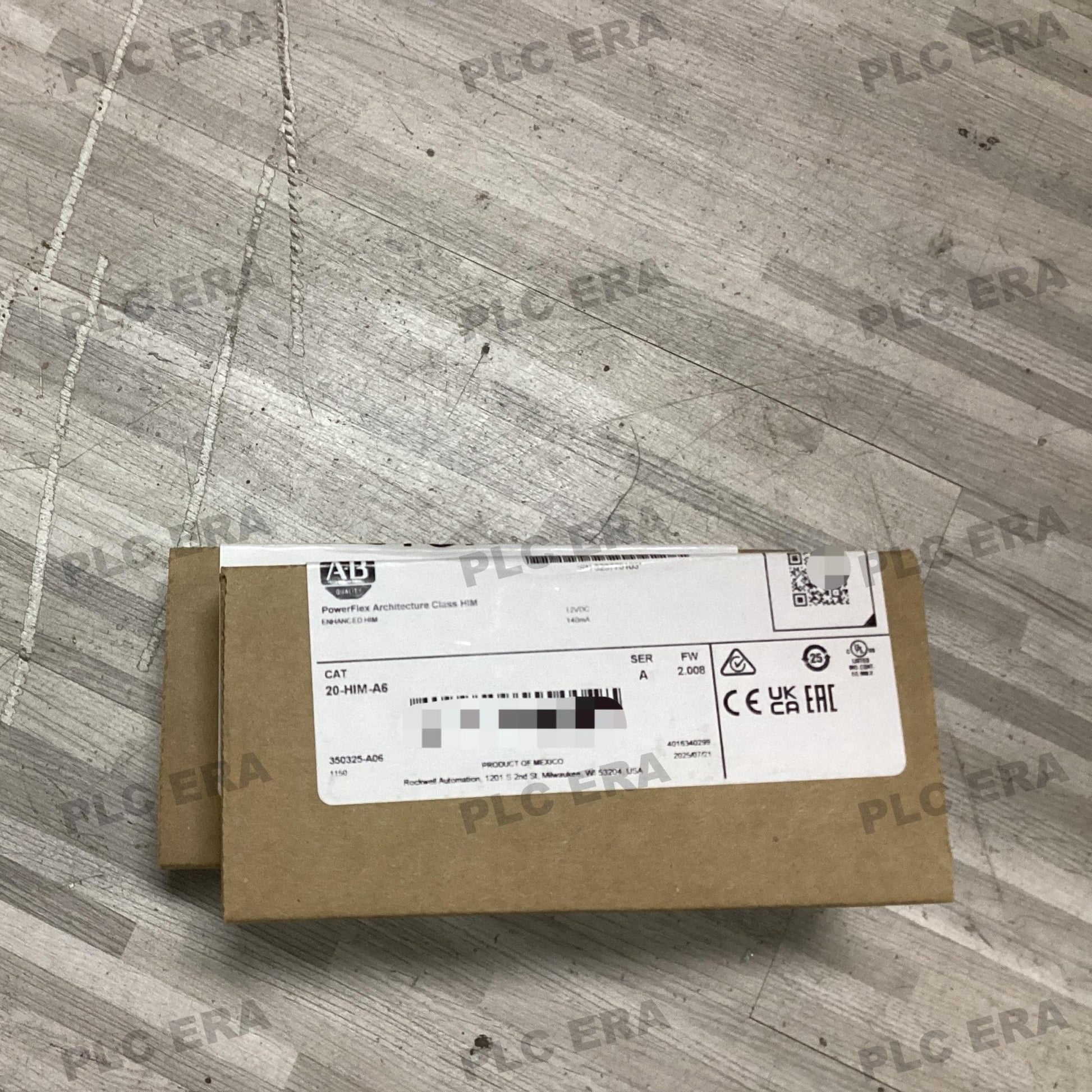 PLC ERA warehouse stocked with Original New Allen-Bradley 20-HIM-A6 and industrial automation modules ready for global shipping