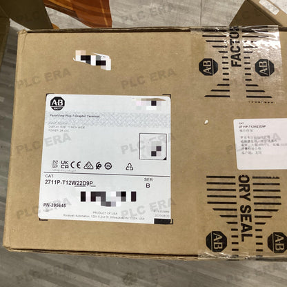 PLC ERA warehouse stocked with Original New Allen-Bradley 2711P-T12W22D9P and industrial automation modules ready for global shipping