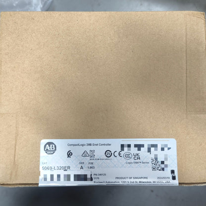 PLC ERA warehouse stocked with Original New Allen-Bradley 5069-L320ER and industrial automation modules ready for global shipping