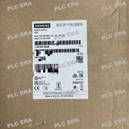 PLC ERA warehouse stocked with Original New Siemens 6EP1437-2BA20 and industrial automation modules ready for global shipping
