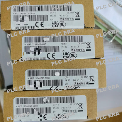PLC ERA warehouse stocked with Original New Siemens 6ES7132-6BD20-0BA0 and industrial automation modules ready for global shipping
