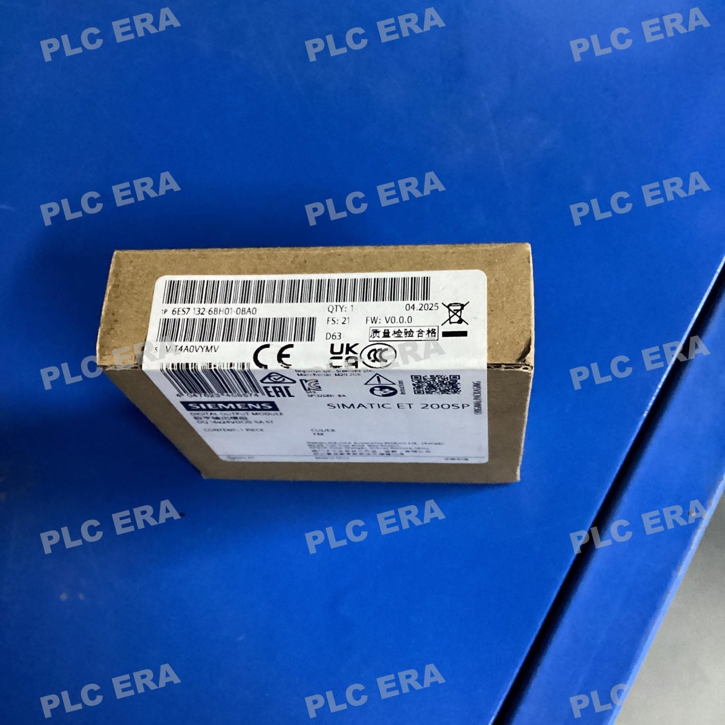 PLC ERA warehouse stocked with Original New Siemens 6ES7132-6BH01-0BA0 and industrial automation modules ready for global shipping