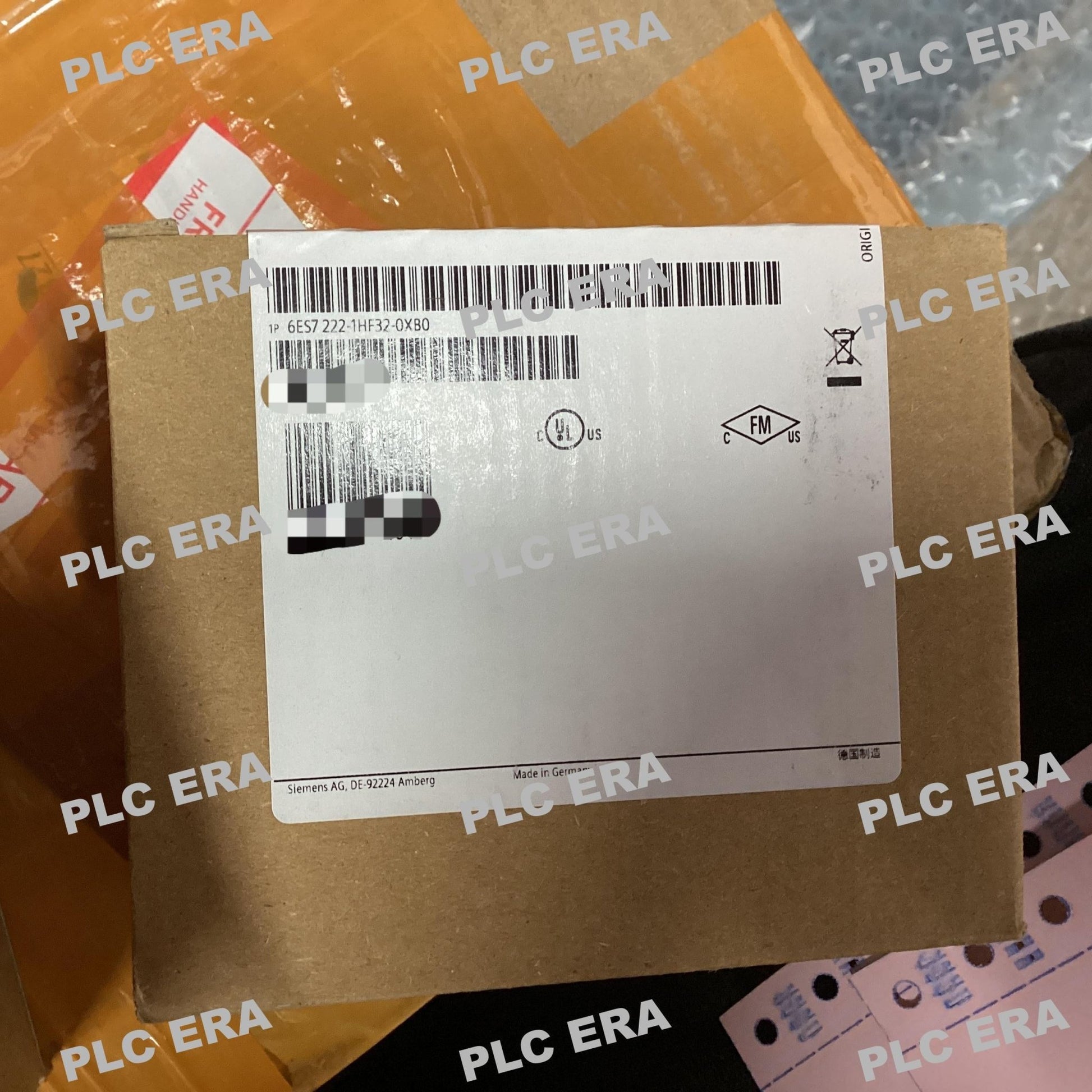 PLC ERA warehouse stocked with Original New Siemens 6ES7222-1HF32-0XB0 and industrial automation modules ready for global shipping