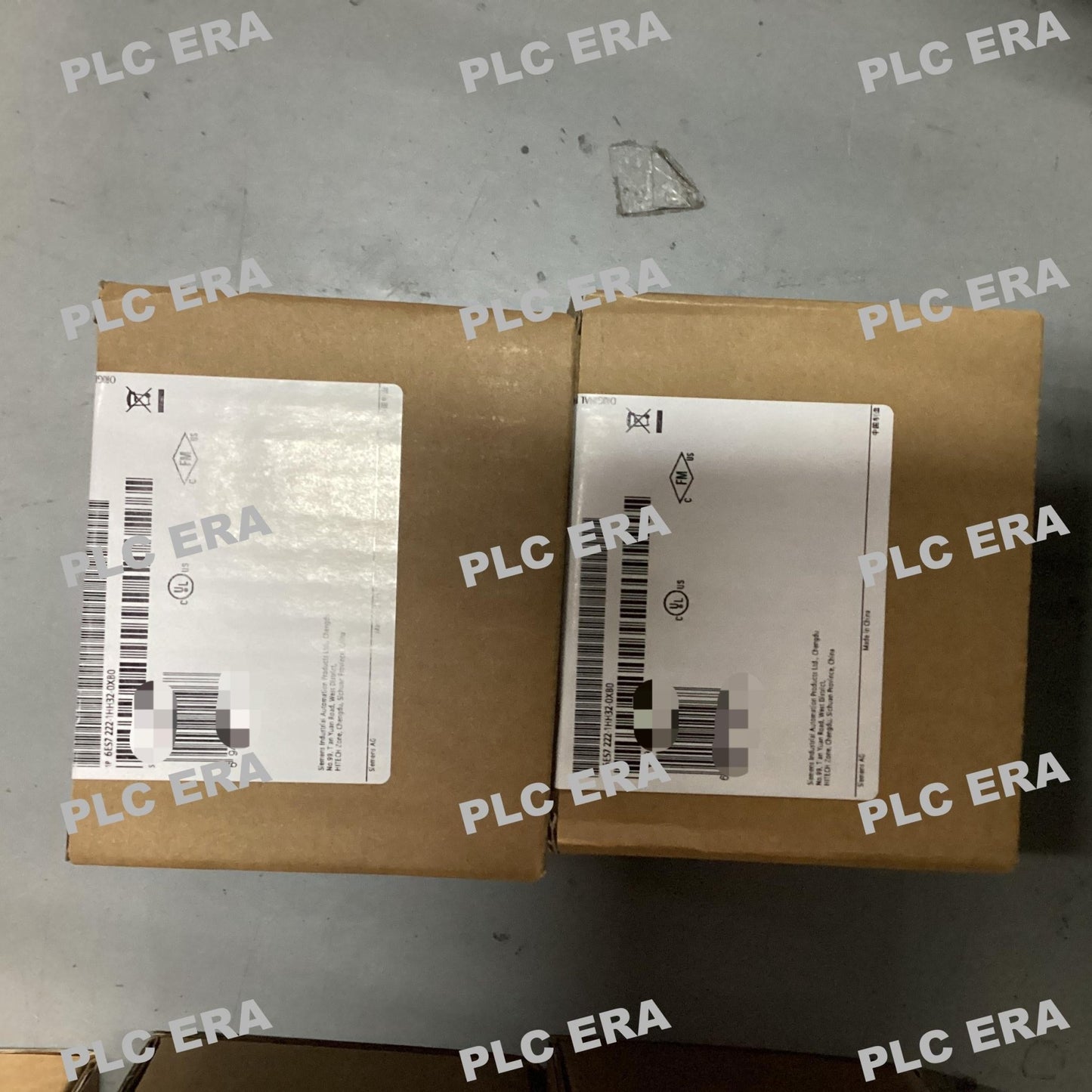 PLC ERA warehouse stocked with Original New Siemens 6ES7222-1HH32-0XB0 and industrial automation modules ready for global shipping