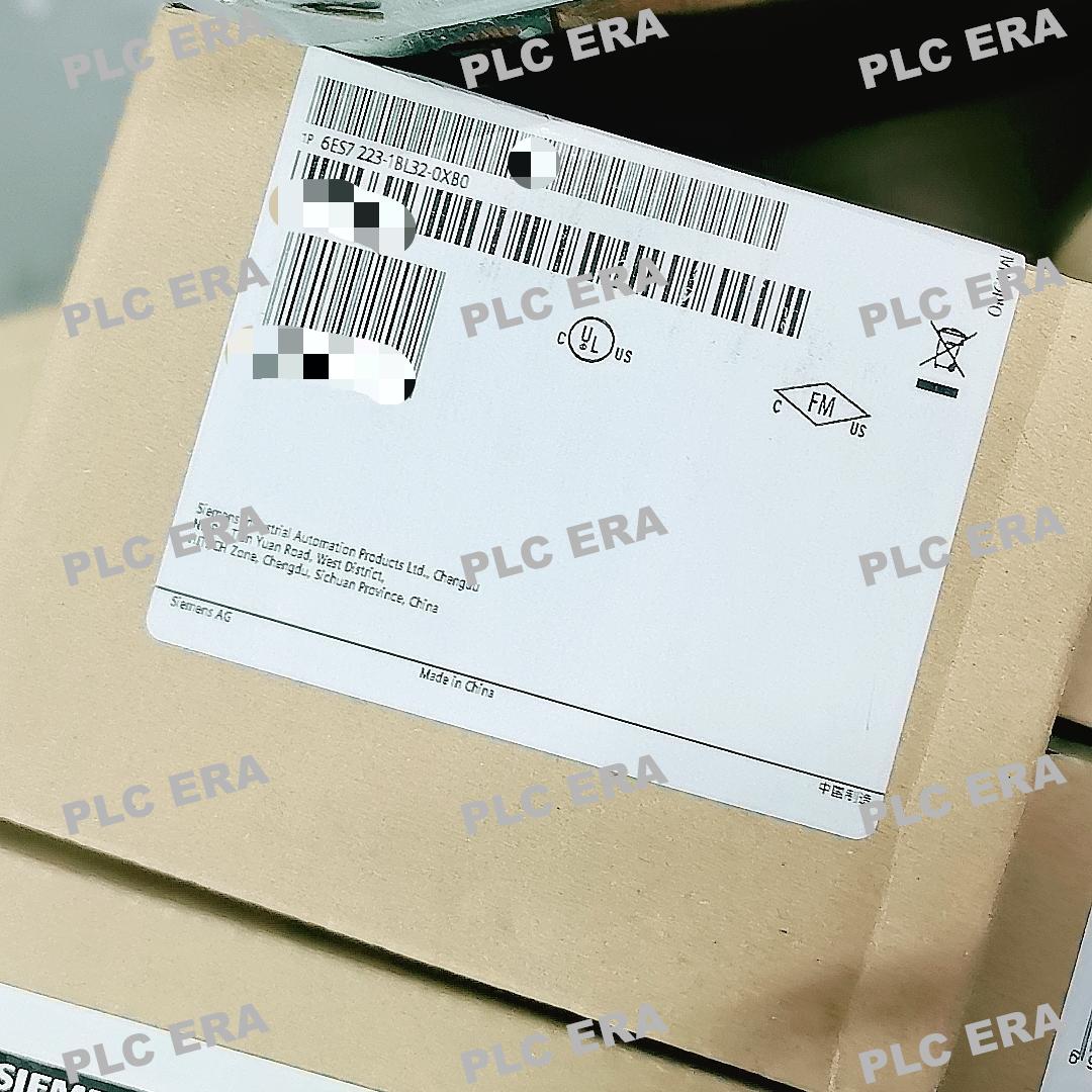 PLC ERA warehouse stocked with Original New Siemens 6ES7223-1BL32-0XB0 and industrial automation modules ready for global shipping