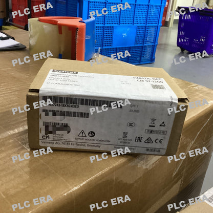 PLC ERA warehouse stocked with Original New Siemens 6GK7243-1BX30-0XE0 and industrial automation modules ready for global shipping