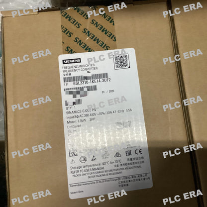 PLC ERA warehouse stocked with Original New Siemens 6SL3210-1KE14-3UF2 and industrial automation modules ready for global shipping