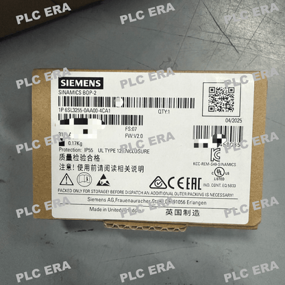 PLC ERA warehouse stocked with Original New Siemens 6SL3255-0AA00-4CA1 and industrial automation modules ready for global shipping