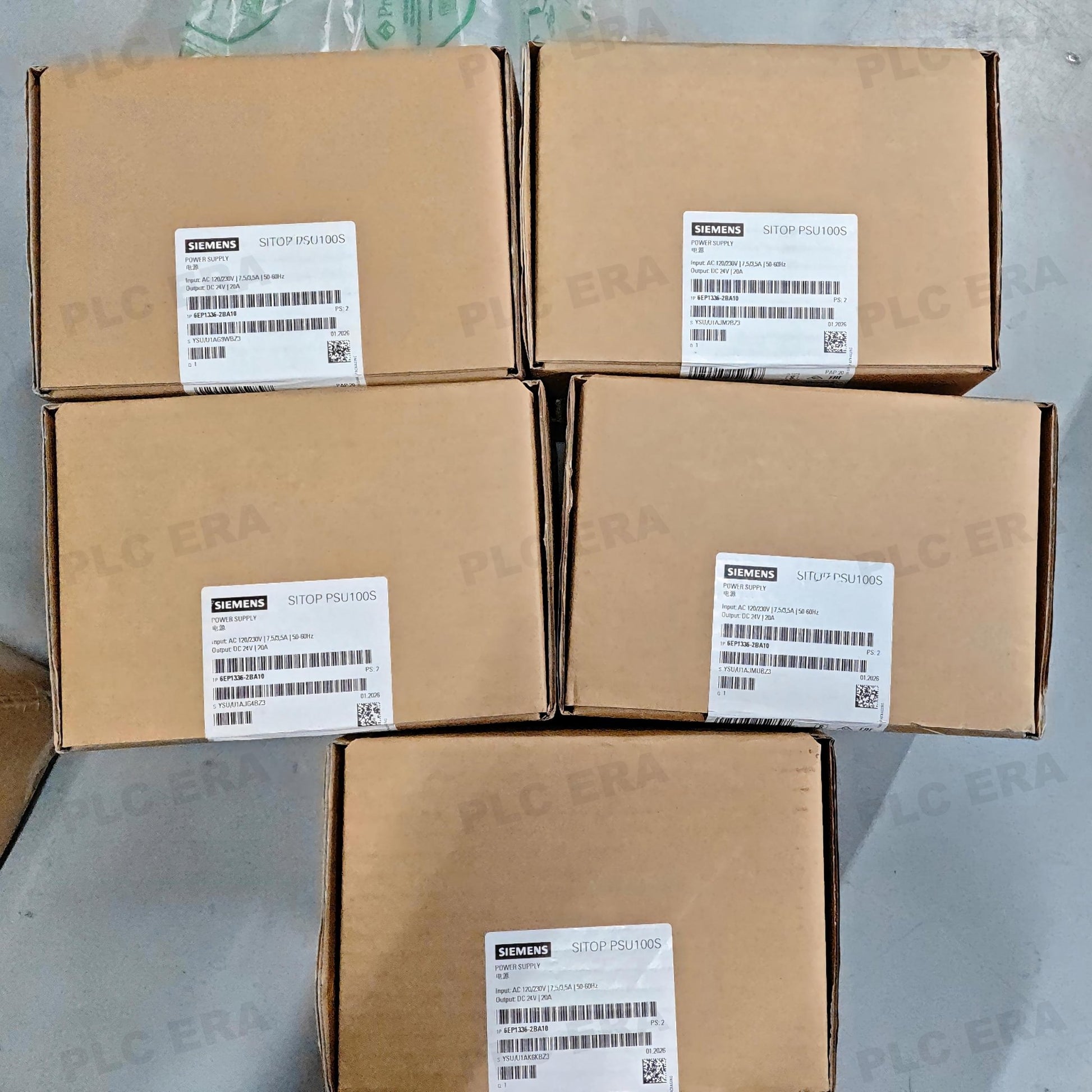 6EP1336-2BA10 SITOP PSU100S 24V/20A DIN Rail Power Supply 480W | Siemens - PLC ERA