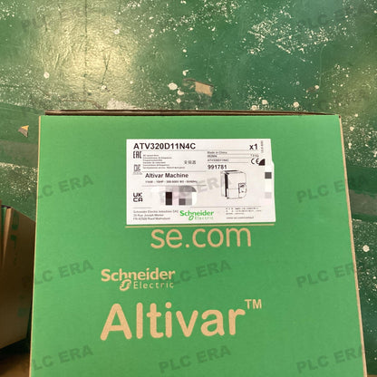 PLC ERA warehouse stocked with Original New Schneider Electric ATV320D11N4C and industrial automation modules ready for global shipping