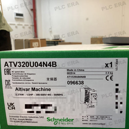 PLC ERA warehouse stocked with Original New Schneider Electric ATV320U04N4B and industrial automation modules ready for global shipping