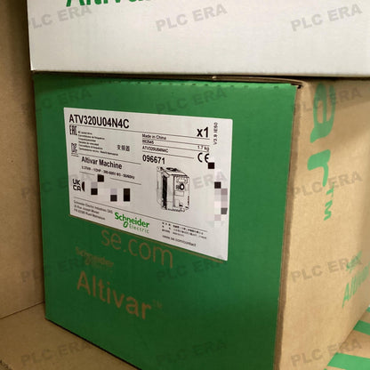 PLC ERA warehouse stocked with Original New Schneider Electric ATV320U04N4C and industrial automation modules ready for global shipping