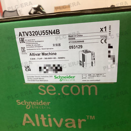 PLC ERA warehouse stocked with Original New Schneider Electric ATV320U55N4B and industrial automation modules ready for global shipping