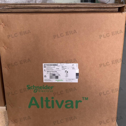 PLC ERA warehouse stocked with Original New Schneider Electric ATV630D55N4 and industrial automation modules ready for global shipping