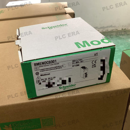 PLC ERA warehouse stocked with Original New Schneider Electric BMENOC0301 and industrial automation modules ready for global shipping