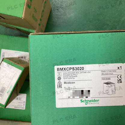 PLC ERA warehouse stocked with Original New Schneider Electric BMXCPS3020 and industrial automation modules ready for global shipping