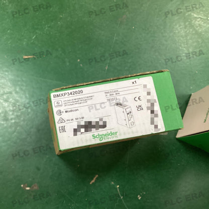 PLC ERA warehouse stocked with Original New Schneider Electric BMXP342020 and industrial automation modules ready for global shipping