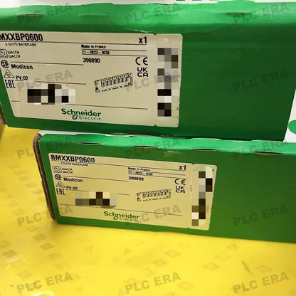 PLC ERA warehouse stocked with Original New Schneider Electric BMXXBP0600 and industrial automation modules ready for global shipping