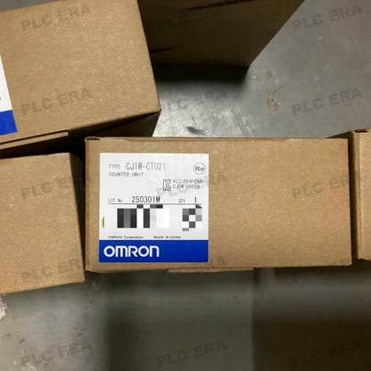 PLC ERA warehouse stocked with Original New Omron CJ1W-CT021 and industrial automation modules ready for global shipping