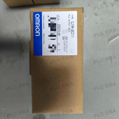 PLC ERA warehouse stocked with Original New Omron CJ1W-OC211 and industrial automation modules ready for global shipping