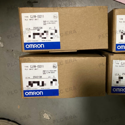 PLC ERA warehouse stocked with Original New Omron CJ1W-OD211 and industrial automation modules ready for global shipping