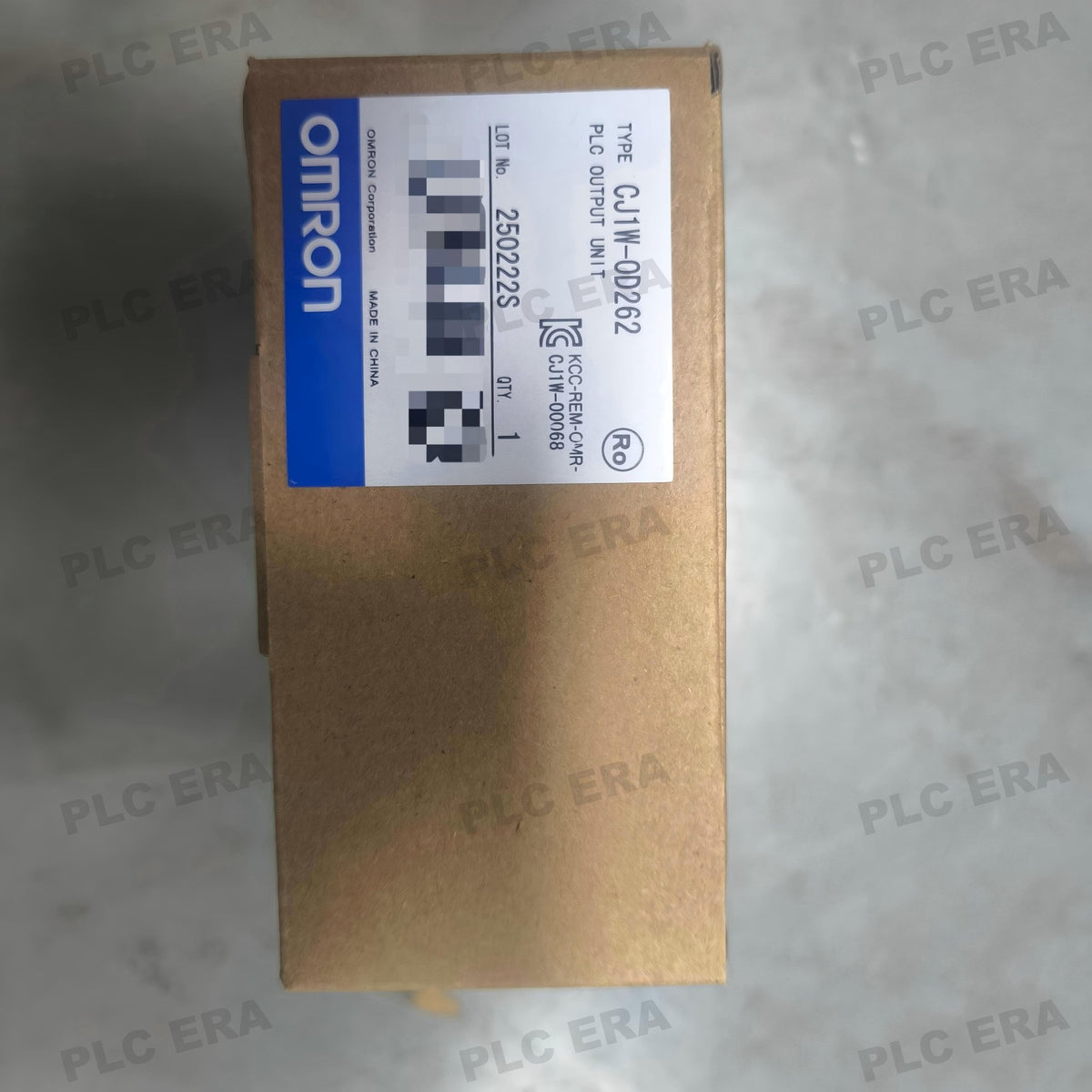 PLC ERA warehouse stocked with Original New Omron CJ1W-OD262 and industrial automation modules ready for global shipping