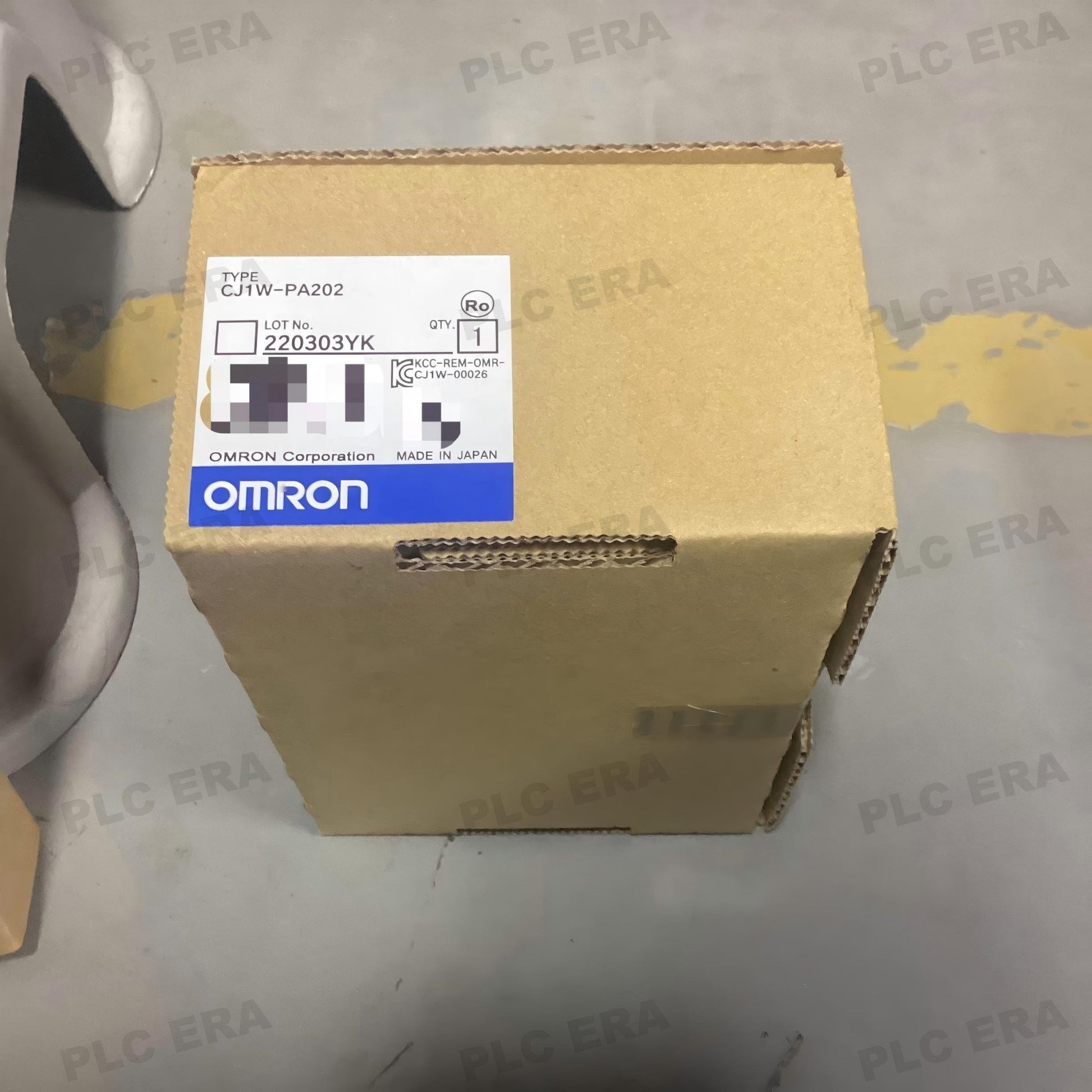 PLC ERA warehouse stocked with Original New Omron CJ1W-PA202 and industrial automation modules ready for global shipping