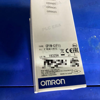 PLC ERA warehouse stocked with Original New Omron CP1W-CIF11 and industrial automation modules ready for global shipping