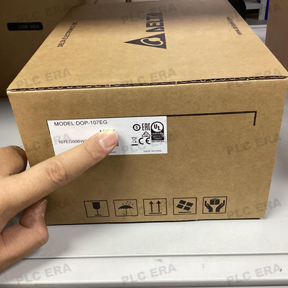 PLC ERA warehouse stocked with Original New Delta DOP-107EG and industrial automation modules ready for global shipping