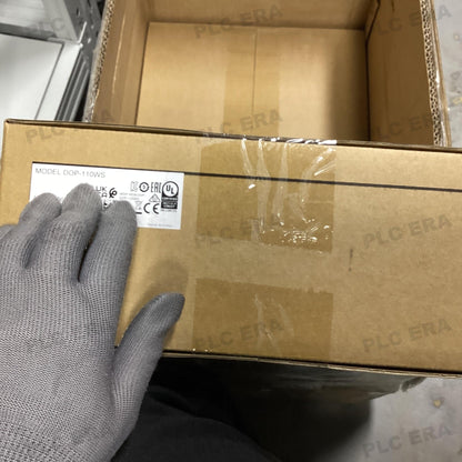 PLC ERA warehouse stocked with Original New Delta DOP-110WS and industrial automation modules ready for global shipping