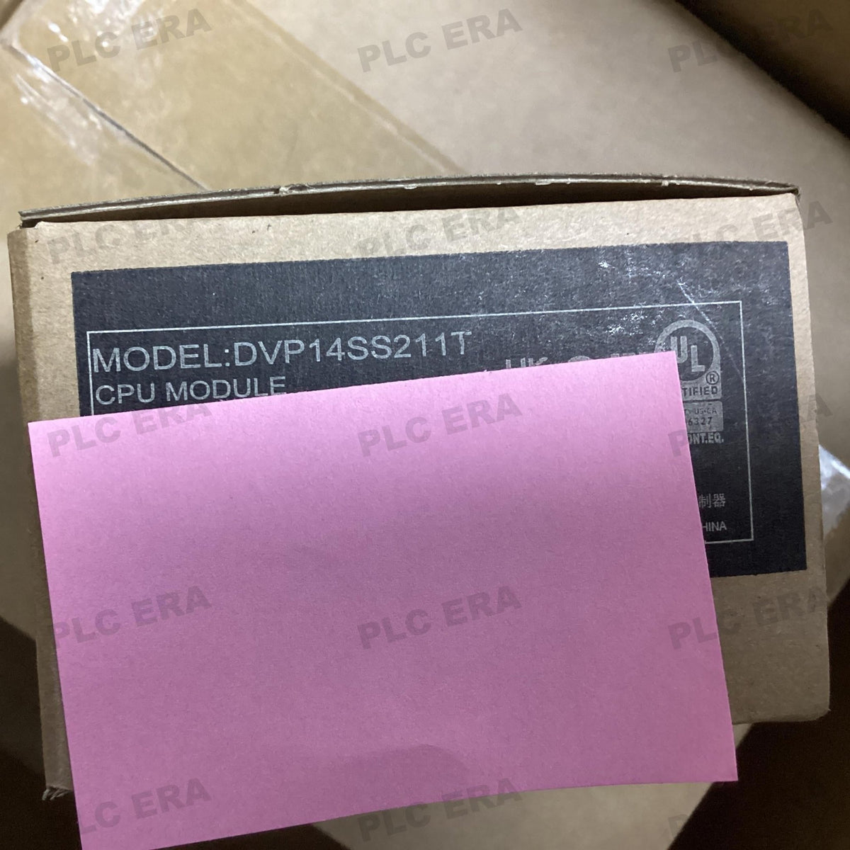 PLC ERA warehouse stocked with Original New Delta DVP14SS211T and industrial automation modules ready for global shipping