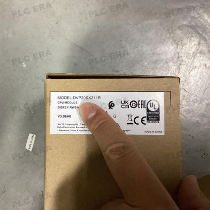 PLC ERA warehouse stocked with Original New Delta DVP20SX211R and industrial automation modules ready for global shipping