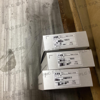 PLC ERA warehouse stocked with Original New ABB FEN‑31 and industrial automation modules ready for global shipping