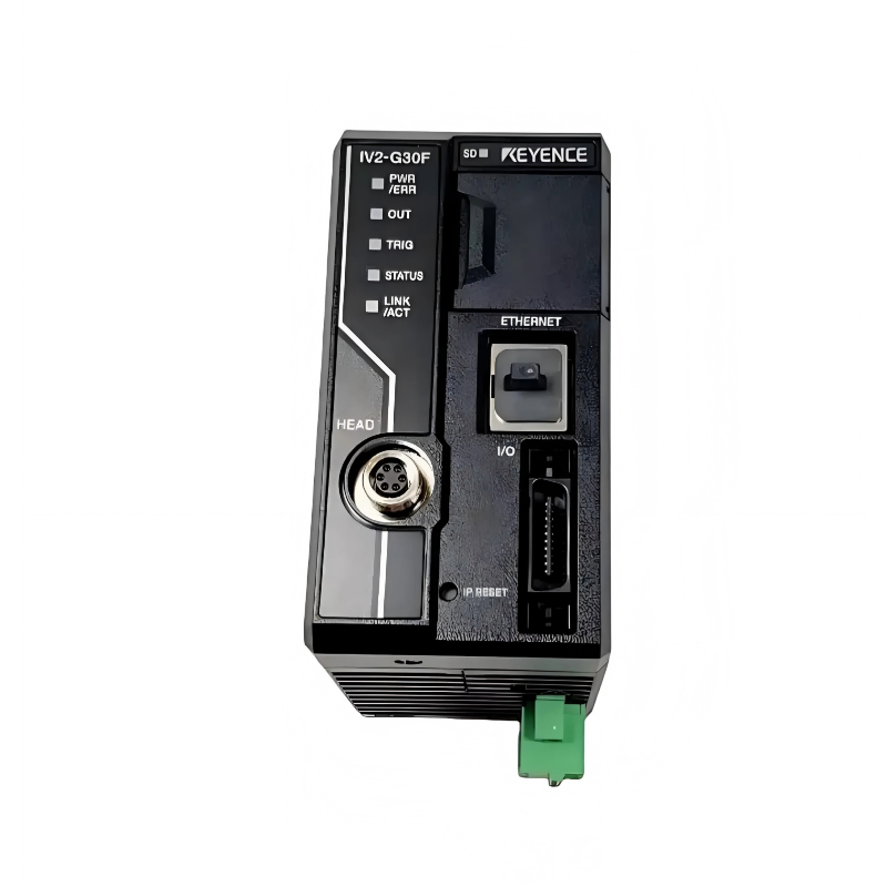 KEYENCE IV2-G30F IV2 Series vision sensor amplifier, learning and standard mode, compact industrial vision controller, high-speed image processing, reliable inspection amplifier for automated production and quality control systems.