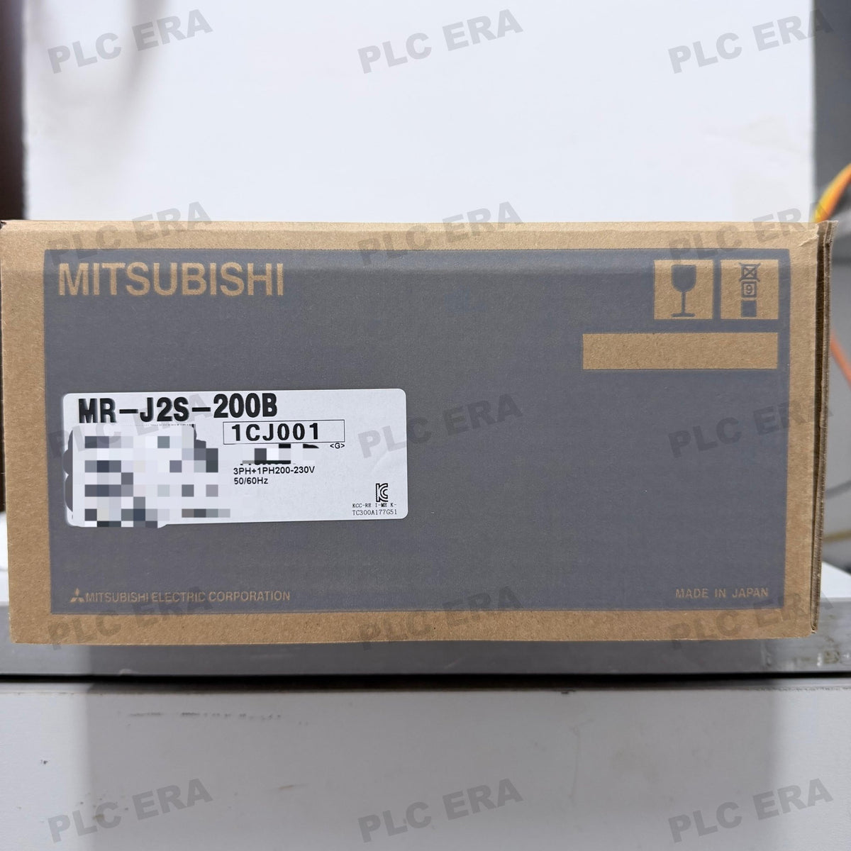 PLC ERA warehouse stocked with Original New Mitsubishi MR-J2S-200B and industrial automation modules ready for global shipping