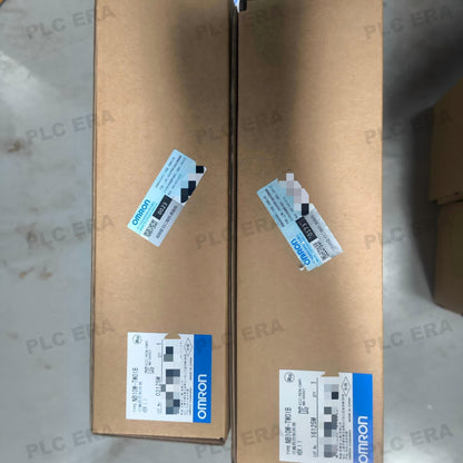 PLC ERA warehouse stocked with Original New Omron NB10W-TW01B and industrial automation modules ready for global shipping