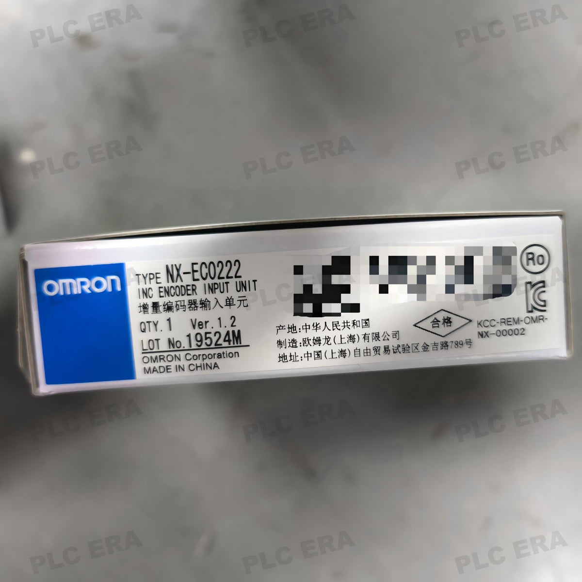 PLC ERA warehouse stocked with Original New Omron NX-EC0222 and industrial automation modules ready for global shipping