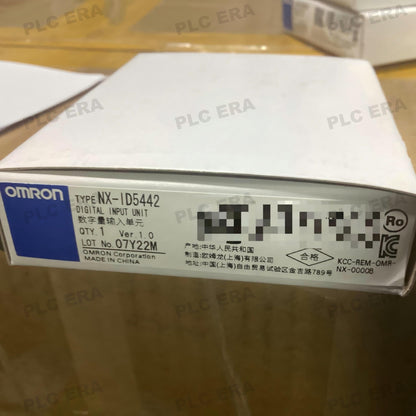 PLC ERA warehouse stocked with Original New Omron NX-ID5442 and industrial automation modules ready for global shipping