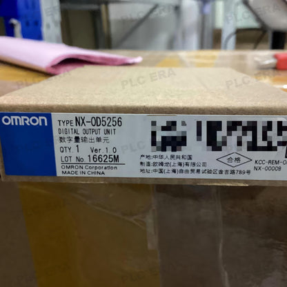 PLC ERA warehouse stocked with Original New Omron NX-OD5256 and industrial automation modules ready for global shipping