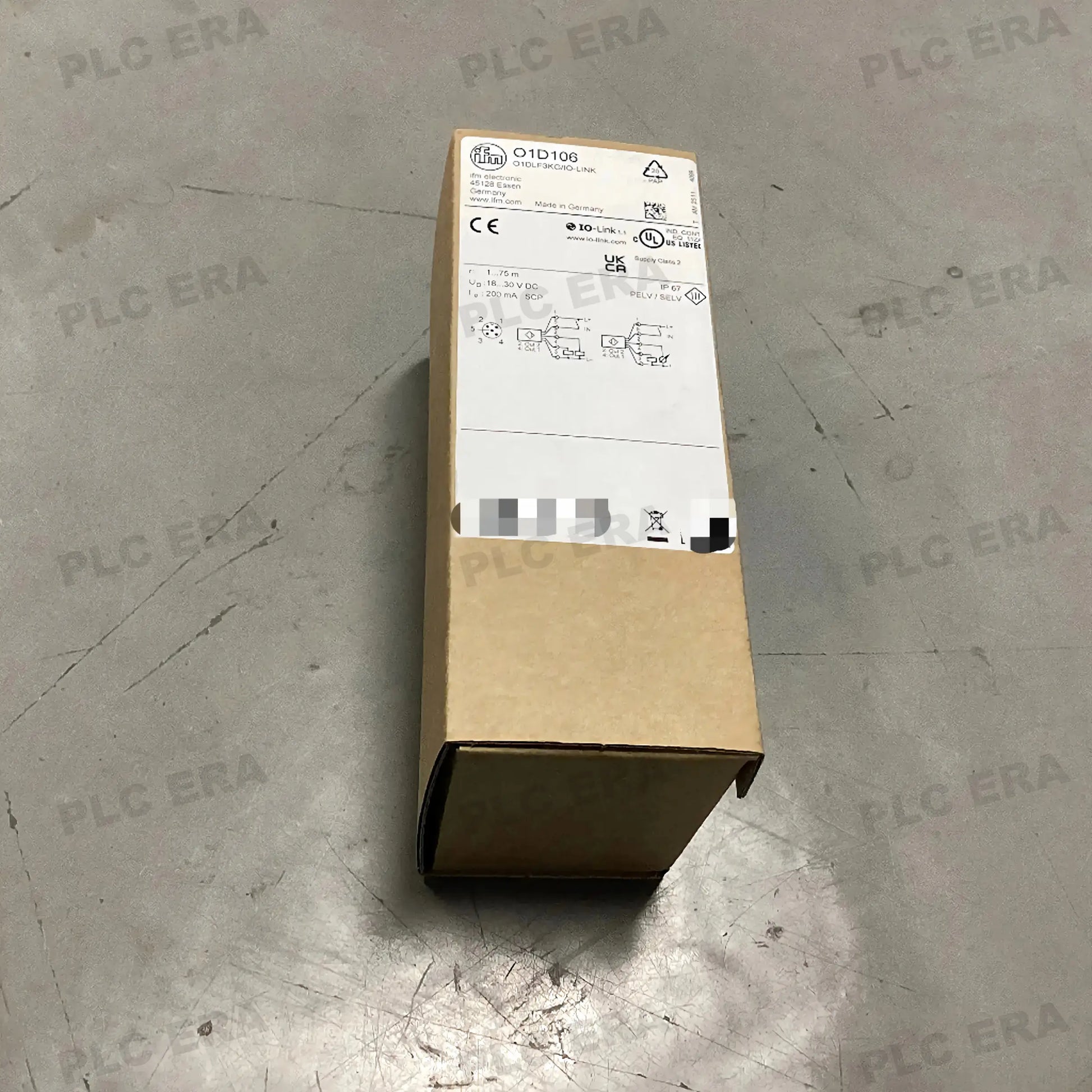 PLC ERA warehouse stocked with Original New IFM O1D106 and industrial automation modules ready for global shipping