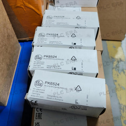 PLC ERA warehouse stocked with Original New IFM PK6524 and industrial automation modules ready for global shipping